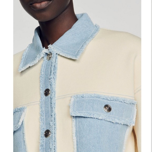 COPY - SANDRO PARIS DOLLY CARDI-COAT - Picture 2 of 8